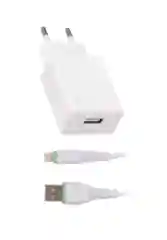 Сетевое зарядное устройство MAIMI T13 (1xUSB, 2.1А + кабель Apple Lightning)