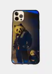 Индиго чехол на Iphone 11 Pro Max c картинками цветной