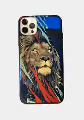 Лавандовый чехол на Iphone 11 Pro Max c картинками цветной