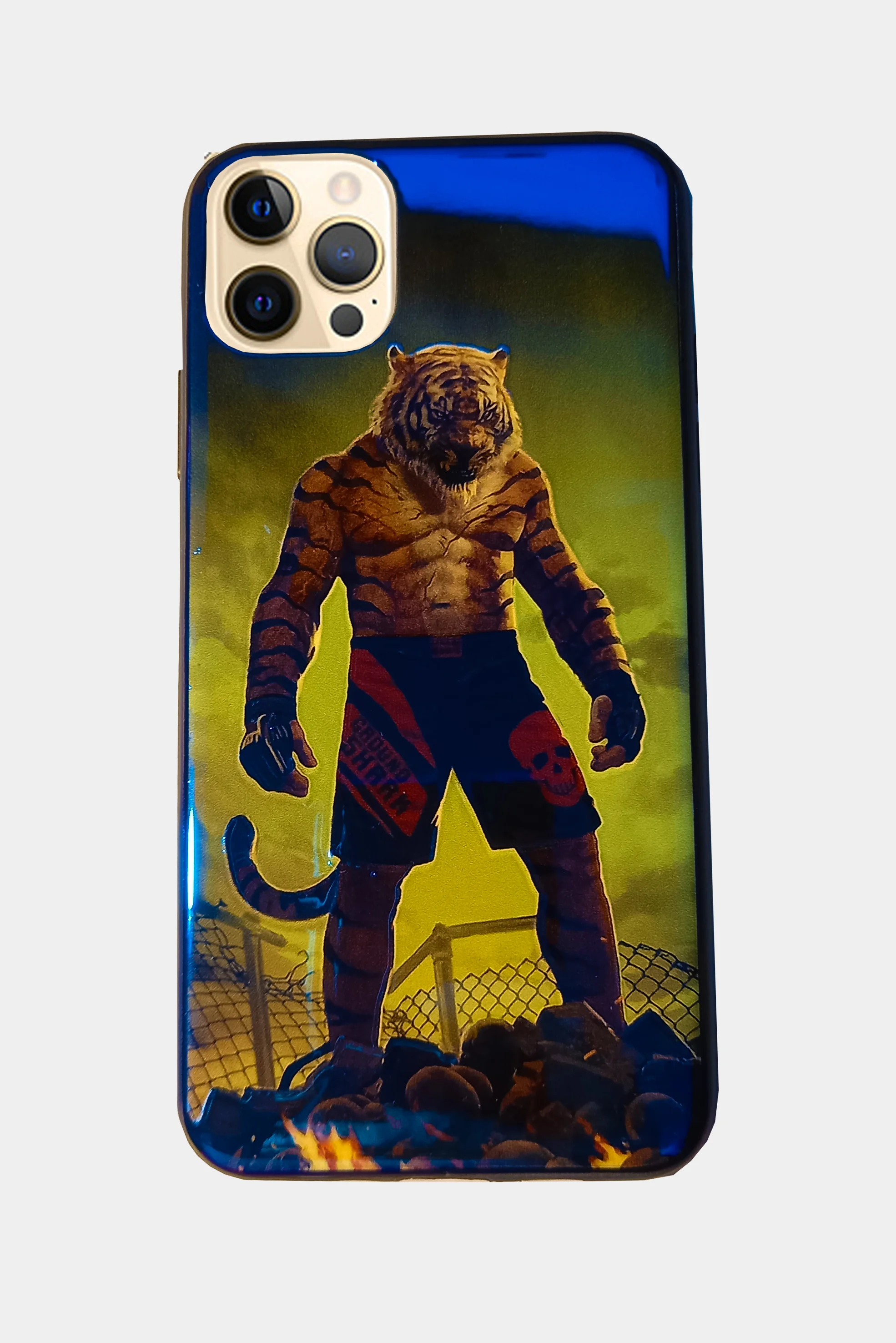 Морской чехол на Iphone 11 Pro Max c картинками цветной