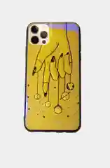 Конфетный чехол на Iphone 11 Pro Max c картинками цветной