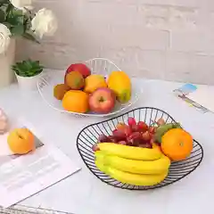 Белый ваза для фруктов