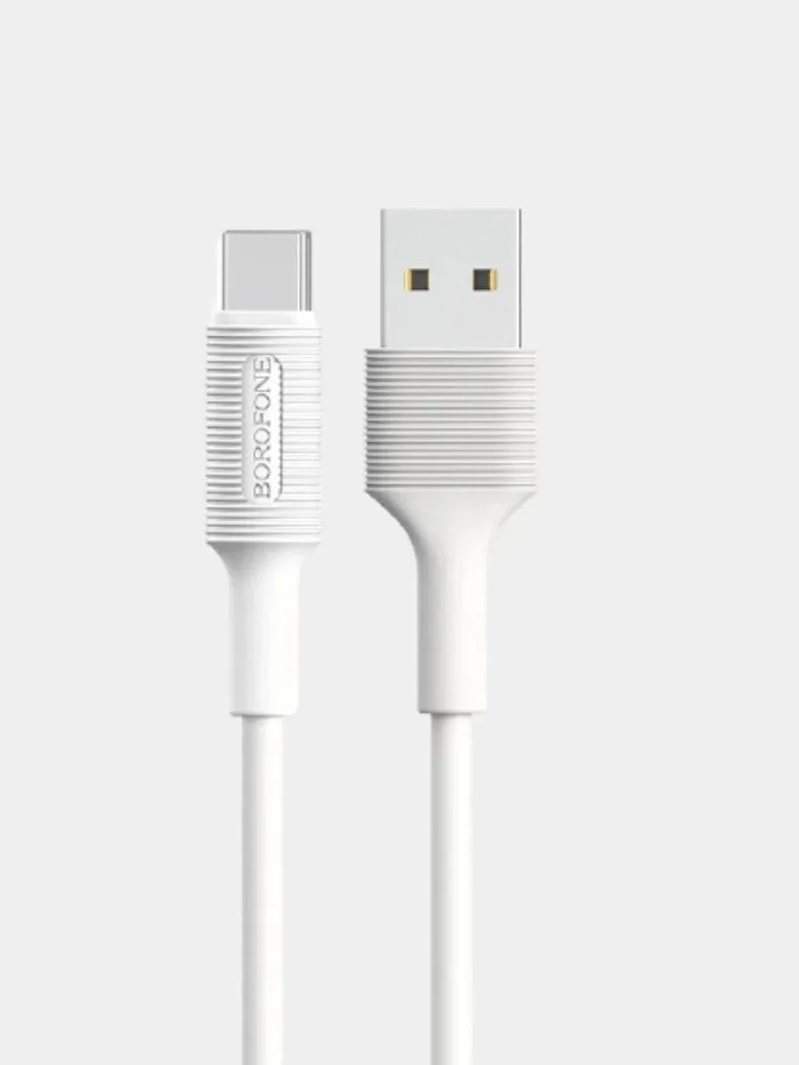 Кабель USB - Lightning 1м Borofone BX1 EzSync - Белый