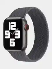 Белый нейлоновый ремешок для Apple Watch, плетёный, монобраслет