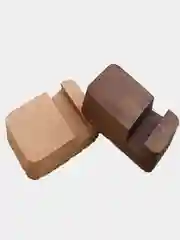 Карамельный подставка для телефона деревянная
