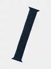 Синий меланж нейлоновый ремешок для Apple Watch, плетёный, монобраслет