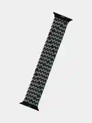 Лайм нейлоновый ремешок для Apple Watch, плетёный, монобраслет