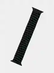 Лесной зеленый нейлоновый ремешок для Apple Watch, плетёный, монобраслет