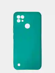 Чехол Realme C21 / Реалми С21 цветной, матовый, силиконовый