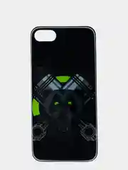 Тёмно-серый чехол Apple iPhone 7 / 8 / SE 2020, 5 / 5s / SE 2016, 7 Plus / 8+ силиконовый с рисунком