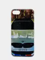 Тёмно-серый чехол Apple iPhone 7 / 8 / SE 2020, 5 / 5s / SE 2016, 7 Plus / 8+ силиконовый с рисунком