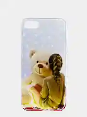 Багровый чехол Apple iPhone 7 / 8 / SE 2020, 5 / 5s / SE 2016, 7 Plus / 8+ силиконовый с рисунком