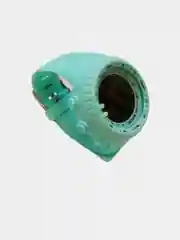Бирюзовый часы электронные