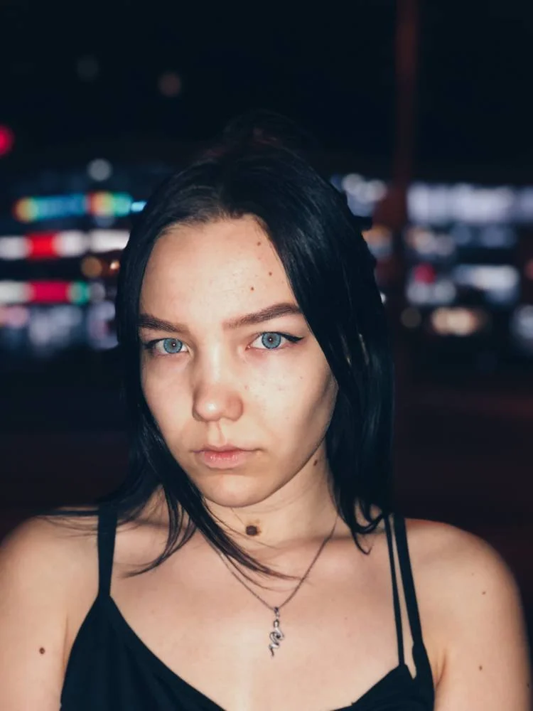 Цветные линзы голубые Glassball Blue