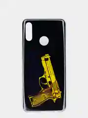 Зеленый чехол Huawei P Smart 2019 / Honor 10 Lite, Хуавей П Смарт 2019, силиконовый с рисунком