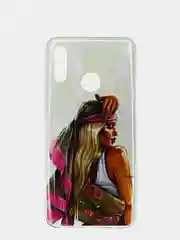 Коралловый чехол Huawei P Smart 2019 / Honor 10 Lite, Хуавей П Смарт 2019, силиконовый с рисунком