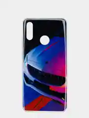 Марсала чехол Huawei P Smart 2019 / Honor 10 Lite, Хуавей П Смарт 2019, силиконовый с рисунком