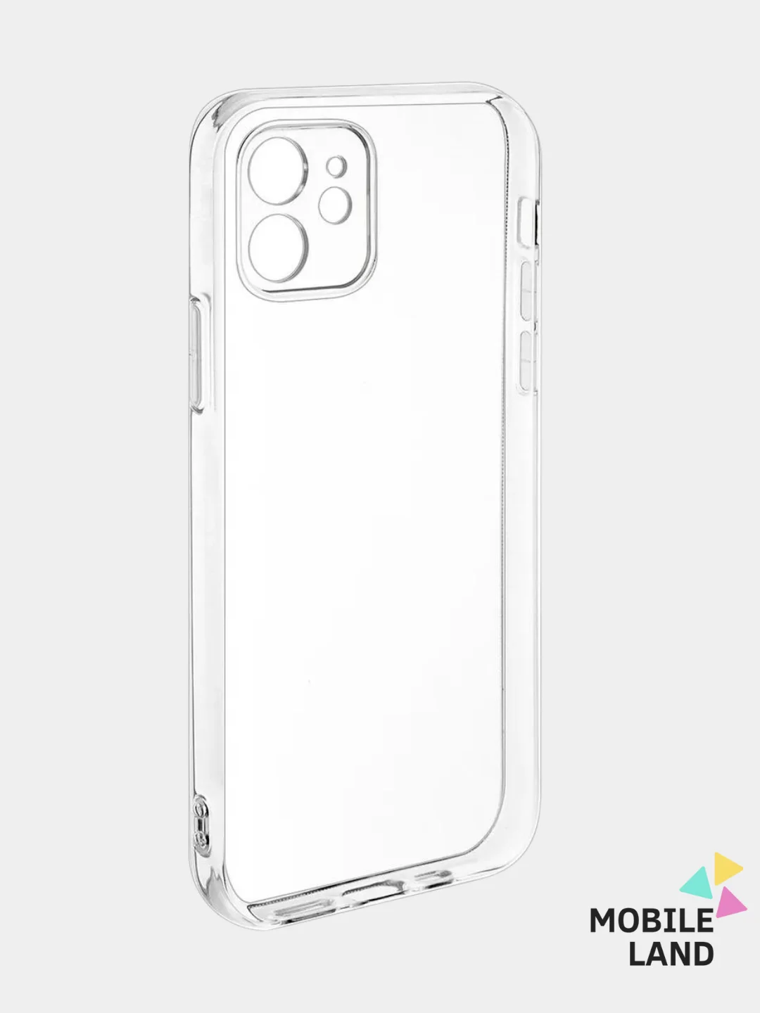 Плотный чехол iPhone XR/11/11Pro/11ProMax/12Pro/12ProMax/X/Xs/XsMax/7/8/SE20 1.5 прозрачны