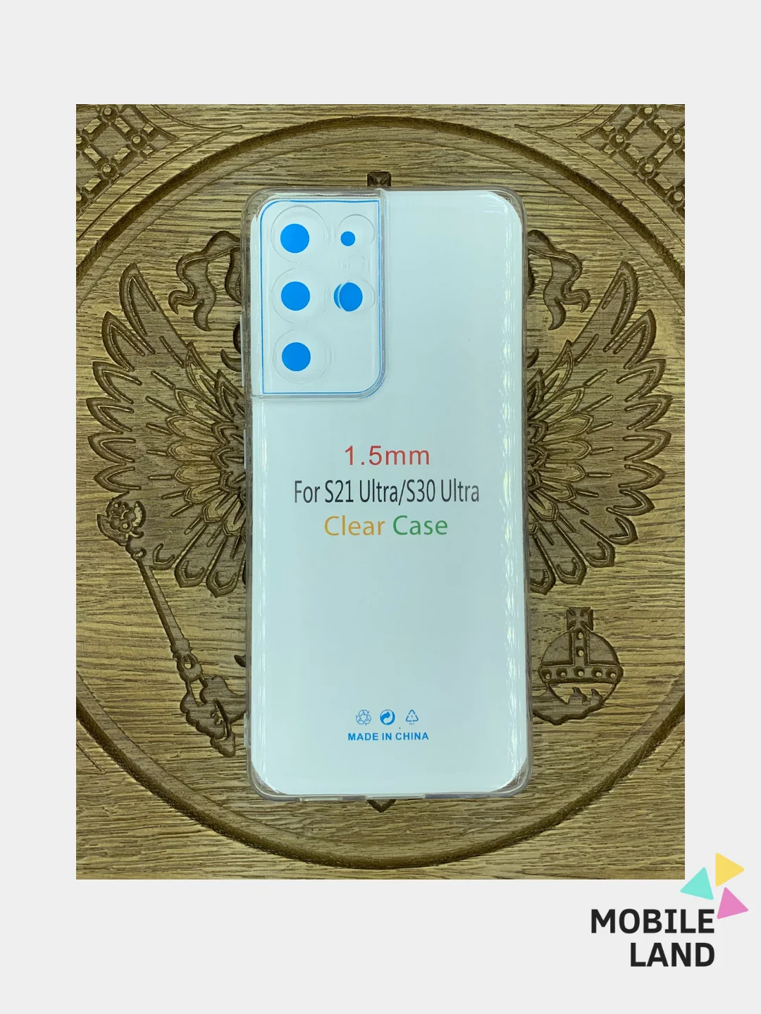 Плотный чехол для Samsung S21 / Samsung S21 Plus / S21 Ultra, силикон 1,5 мм прозрачный