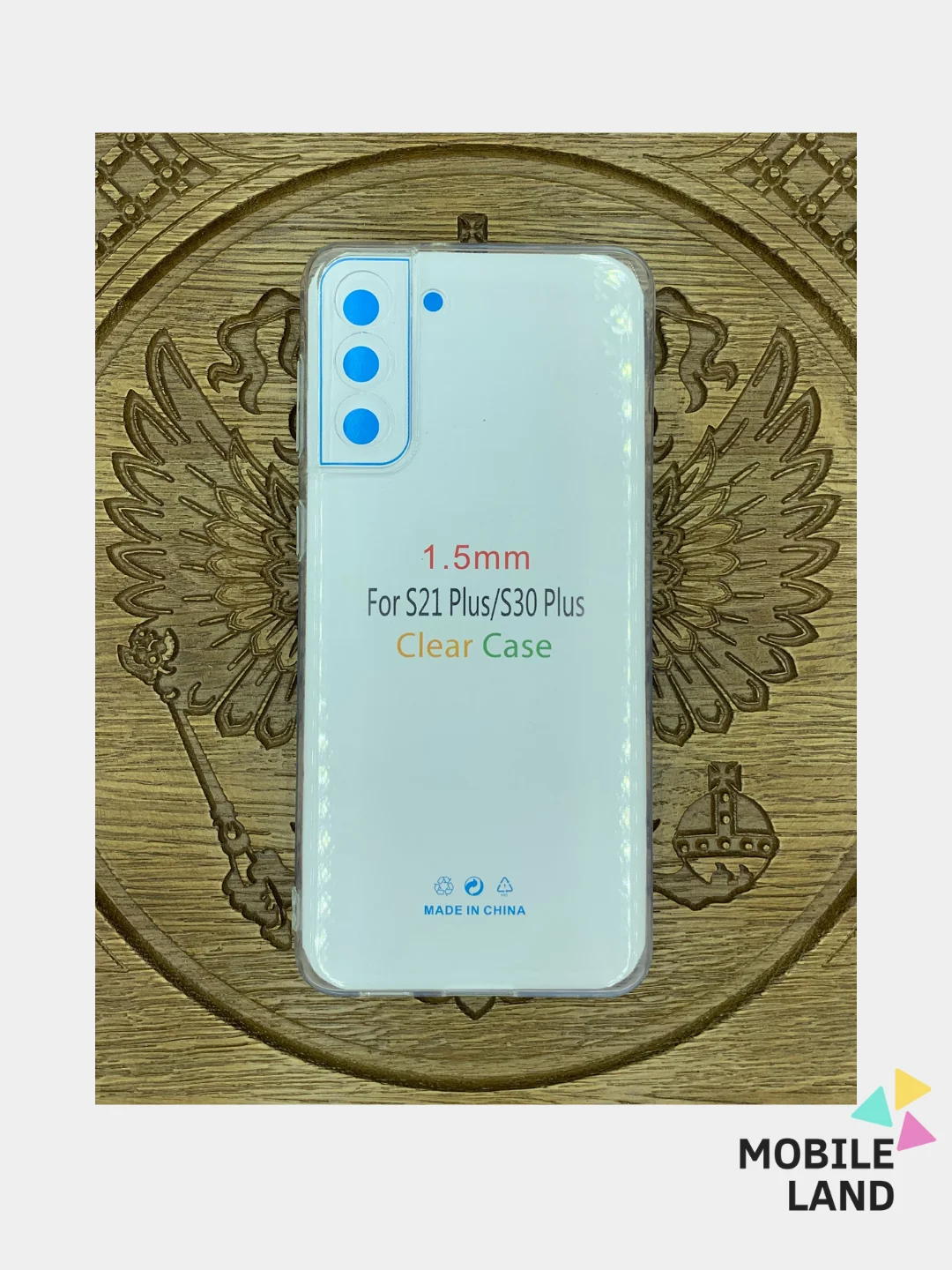 Плотный чехол для Samsung S21 / Samsung S21 Plus / S21 Ultra, силикон 1,5 мм прозрачный