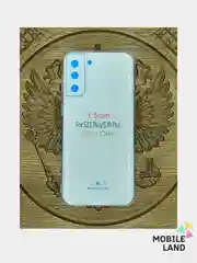 Плотный чехол  для Samsung S21 / Samsung S21 Plus / S21 Ultra, силикон 1,5 мм прозрачный