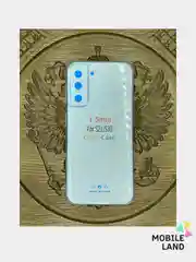Плотный чехол  для Samsung S21 / Samsung S21 Plus / S21 Ultra, силикон 1,5 мм прозрачный