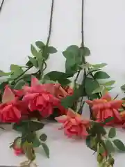 Искусственные цветы Роза большая ветка