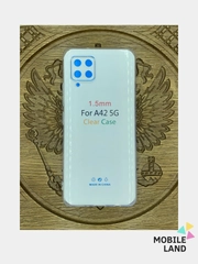 Плотный чехол для Samsung A01/A12/ M12/A71/A42/A51/M40S/A72/M31S/A11/M11, силикон 1,5 мм