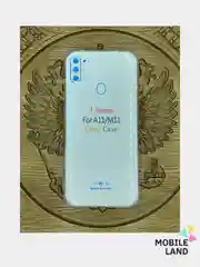 Плотный чехол для Samsung A01/A12/ M12/A71/A42/A51/M40S/A72/M31S/A11/M11, силикон 1,5 мм