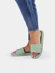 Сланцы женские с плетеным верхом, 3 цвета