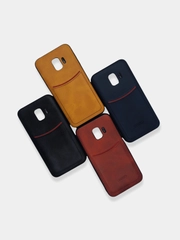 Чехол из эко кожи с карманом на Samsung J2 Core J2 Pro J6 J4 Core J4 Plus J4 J6 Plus J8