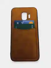 Чехол из эко кожи с карманом на Samsung J2 Core J2 Pro J6 J4 Core J4 Plus J4 J6 Plus J8