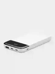 Белый внешний аккумулятор power bank 10000 mAh