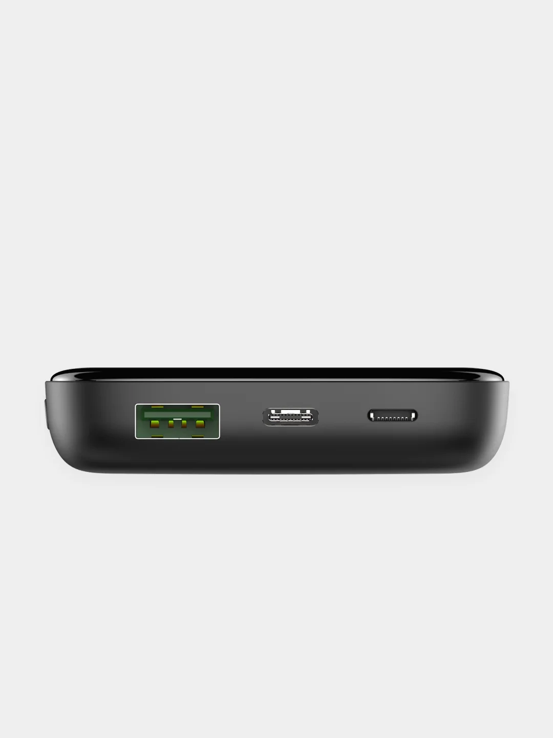 Белый внешний аккумулятор power bank 10000 mAh