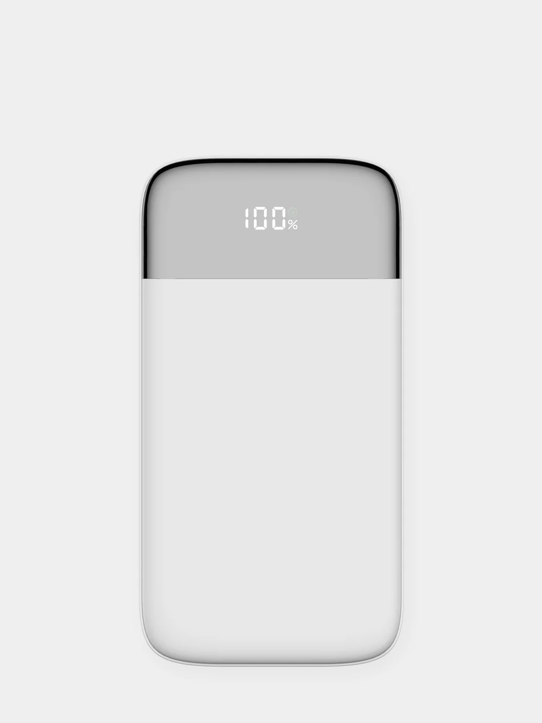 Белый внешний аккумулятор power bank 10000 mAh