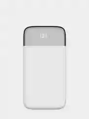 Белый внешний аккумулятор power bank 10000 mAh