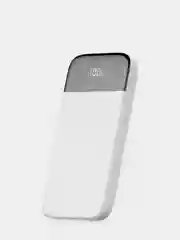 Белый внешний аккумулятор power bank 10000 mAh