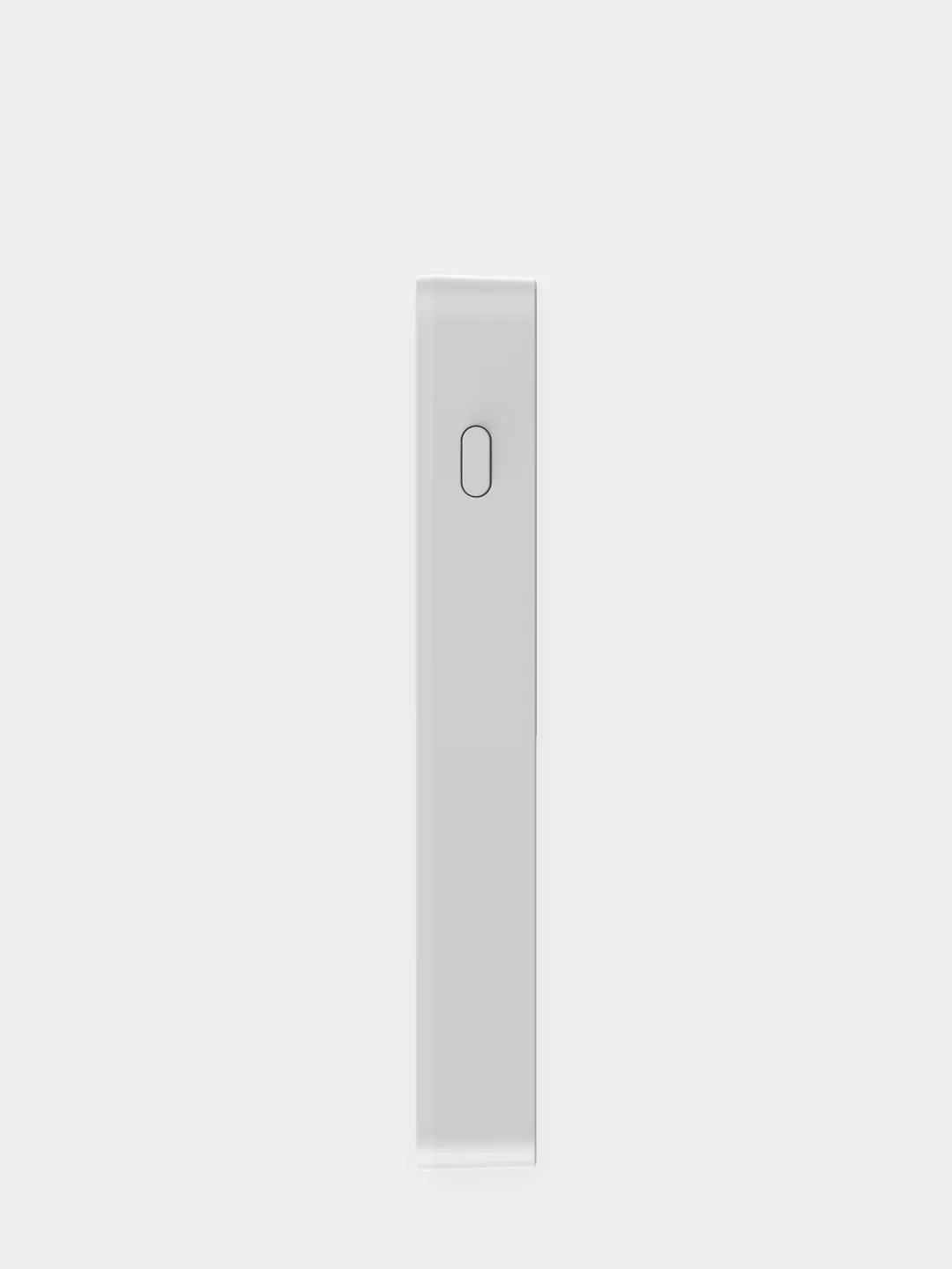 Белый power bank 5000 мАч, внешний аккумулятор, быстрая зарядка powerbank