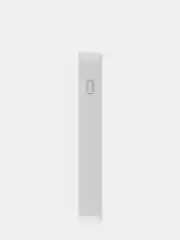 Белый power bank 5000 мАч, внешний аккумулятор, быстрая зарядка powerbank