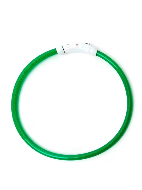 Ошейник светящийся светодиодный для собак, usb, регулируемый по длине