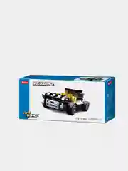 Багровый конструктор пластиковый Sluban PowerBricks. Машина