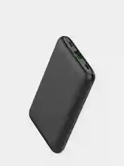 Белый внешний аккумулятор 10000 мАч быстрая зарядка power bank