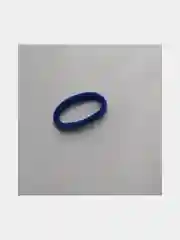 Синий бесшовные резинки для волос, 4 см