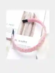 Розовый ободок