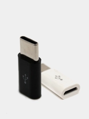 ОТГ, OTG переходник с Type-С на micro-USB, для зарядки, передачи данных