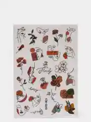 Серебряный большие водные наклейки-слайдеры для дизайна ногтей, более 200 видов шаблонов