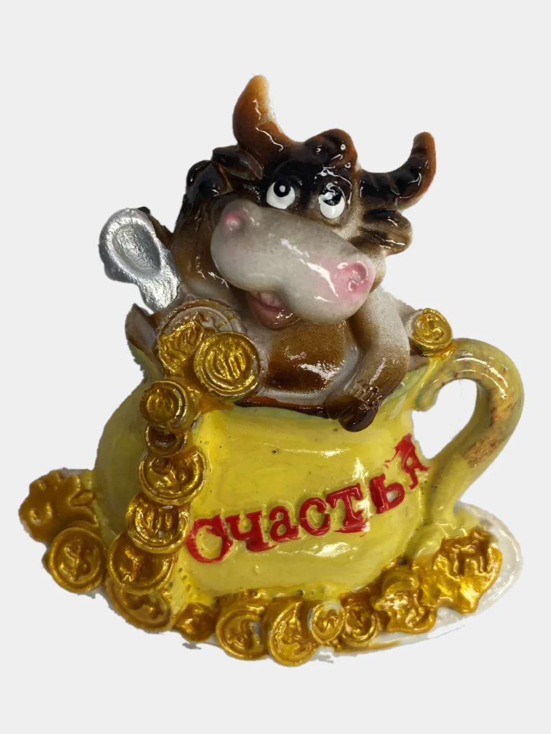 Синий магниты на холодильник тигр новогодний