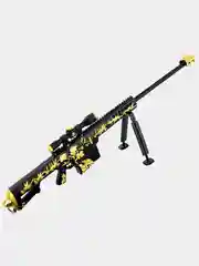 Черный модель оружия барретт Barrett M82A1 из CrossFire (Кроссфаер), снайперская винтовка