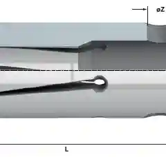 Цанга барфидера d-8 мм тип 210Е SPH.10.R0800 (FATPOL)
