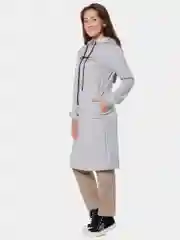 Платье из футера I understand ФП1357П10 серый меланж, KLERY